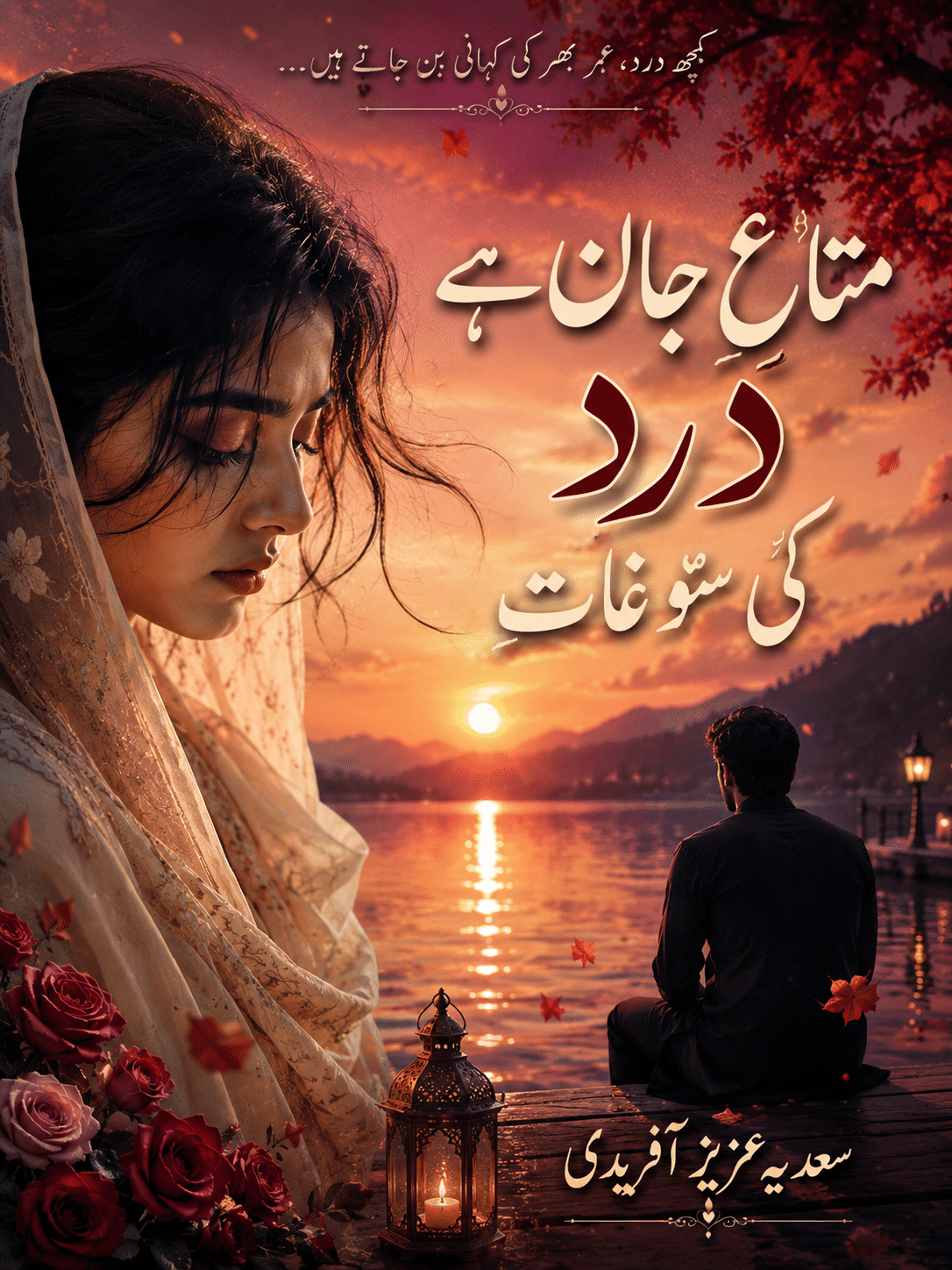Mata E Jan Hai Dard Ki Soghat by Sadia Aziz Afridi — book cover