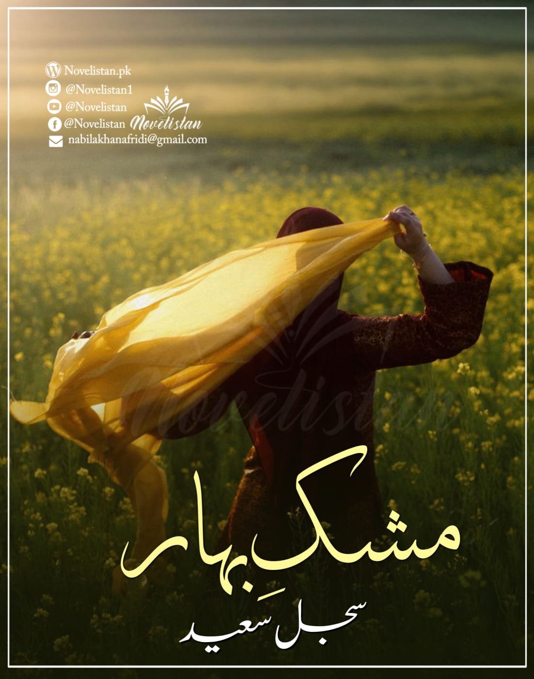 Mushk e Bahar by Sajal Saeed mein Mushk aur Hamdan ka romantic aur family moment